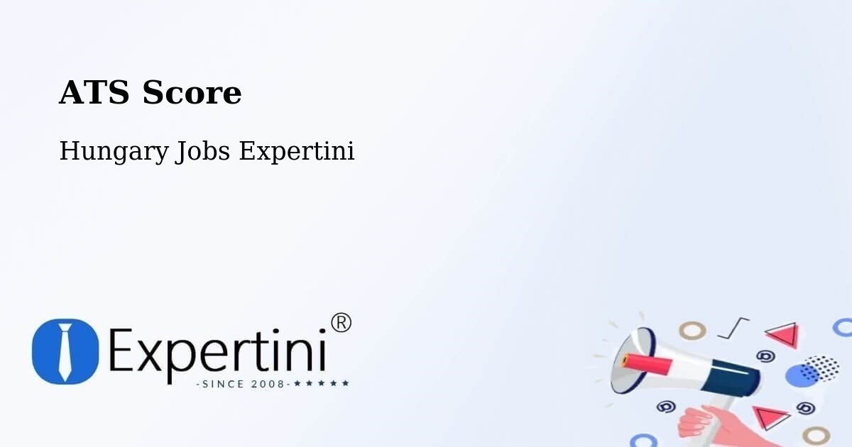 Resume ATS Score & Job Description Match Tool – Gönc - Hungary Jobs Expertini